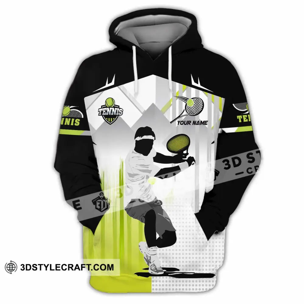 Unisex Shirt - Custom Text Shirt Tennis Shirt Hoodie / S T-shirt