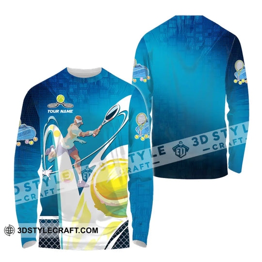 Unisex Shirt - Custom Text Shirt, Tennis Shirt style option 4
