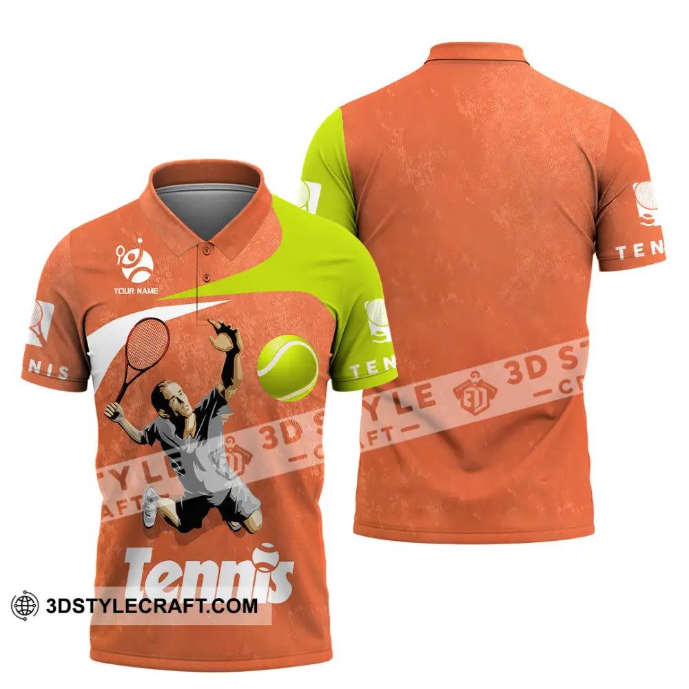 Unisex Shirt - Custom Text Shirt Tennis Polo Shirt / S T-shirt