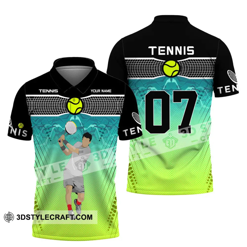 Unisex Shirt - Custom Text Shirt Tennis Shirt Polo Shirt / S T-shirt