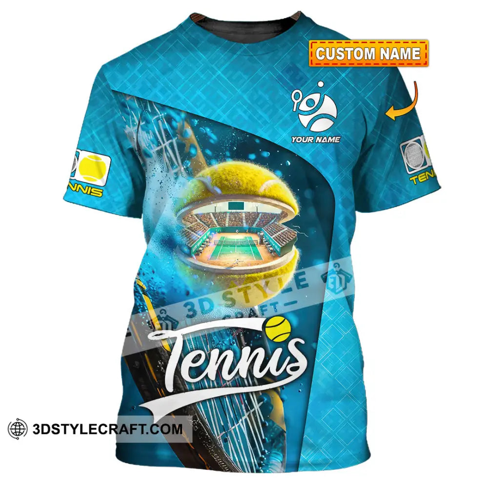 Unisex Shirt - Custom Text Shirt Tennis Shirt T-shirt