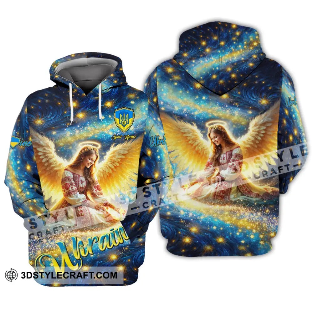 Unisex Shirt - Custom Text Shirt Ukraine Shirt Hoodie / S T-shirt