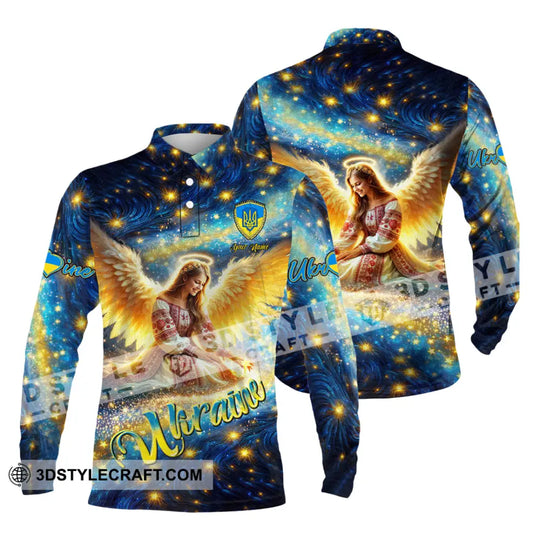 Unisex Shirt - Custom Text Shirt, Ukraine Shirt style option 3