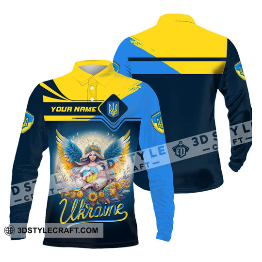 Unisex Shirt - Custom Text Shirt, Ukraine Shirt style option 3