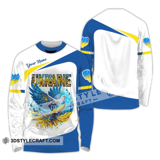 Unisex Shirt - Custom Text Shirt, Ukraine Shirt style option 4