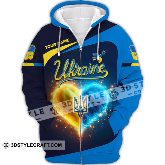 Unisex Shirt - Custom Text Shirt, Ukraine Shirt style option 2
