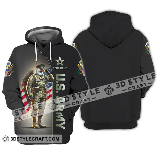 Unisex Shirt - Custom Text Shirt US Army style option 3