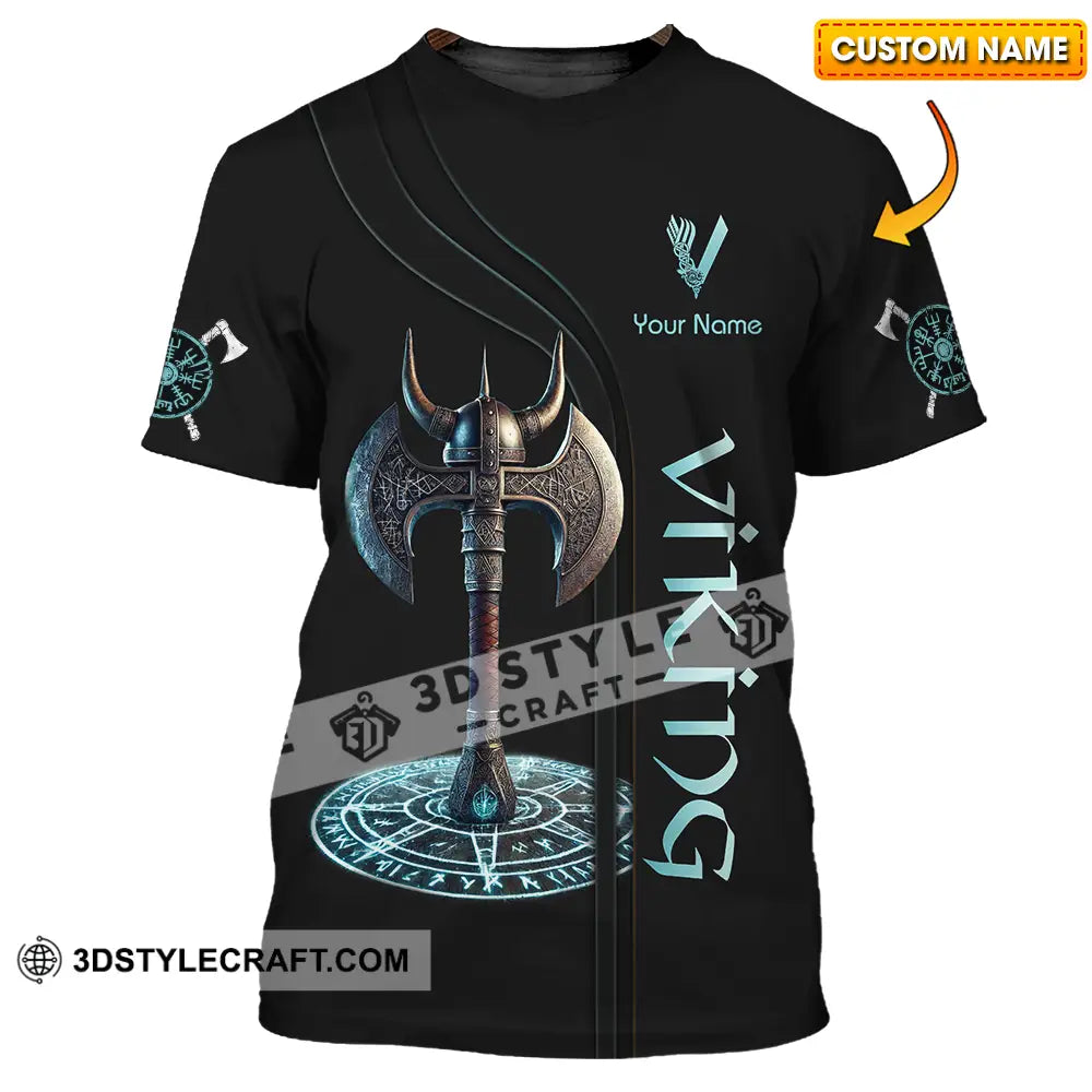 Unisex Shirt - Custom Text Viking T-Shirt