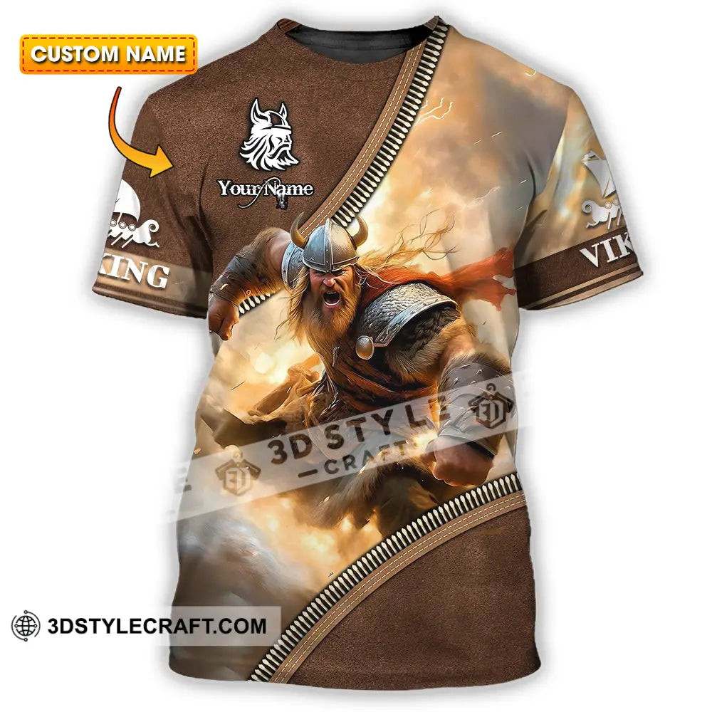 Unisex Shirt - Custom Text Viking T-Shirt