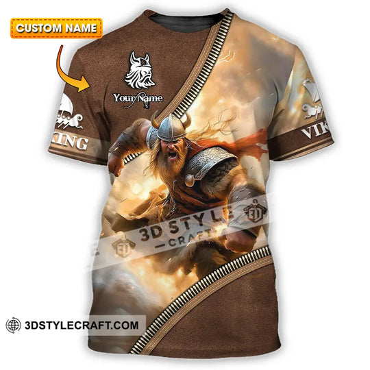 Unisex Shirt - Custom Text Shirt Viking style option 1