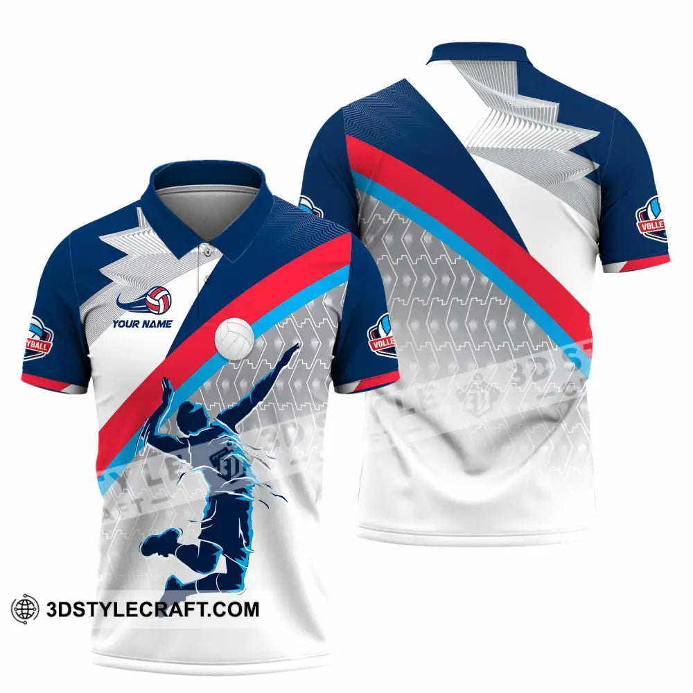 Unisex Shirt - Custom Text Shirt Volleyball Shirt Polo Shirt / S T-shirt