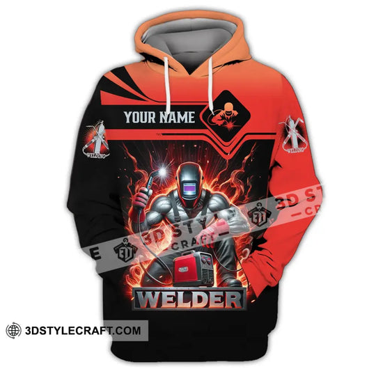Unisex Shirt - Custom Text Shirt Welder style option 2