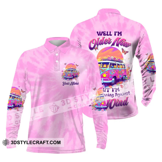 Unisex Shirt - Custom Text Shirt, Well I'm Older Now But I'm Still Running Against The Wind, Hippie Girl Shirt style option 3