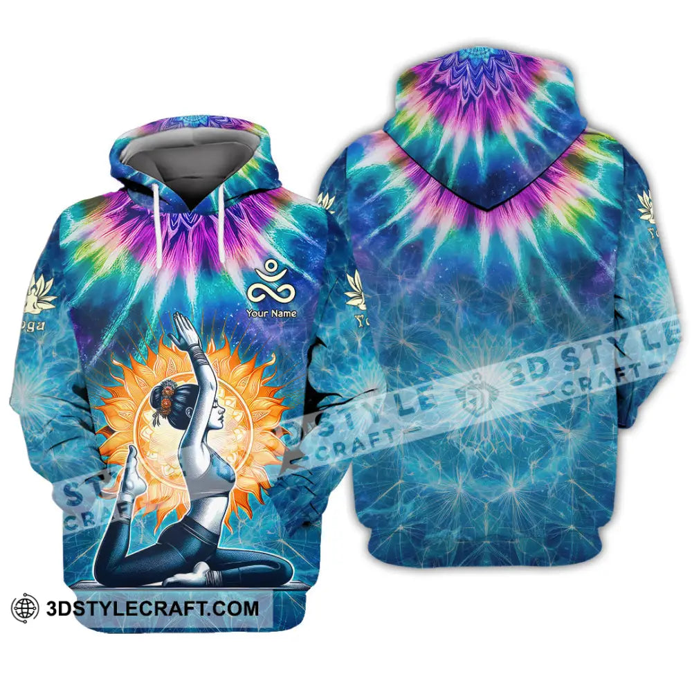 Unisex Shirt - Custom Text Yoga Shirt Hoodie / S T-shirt