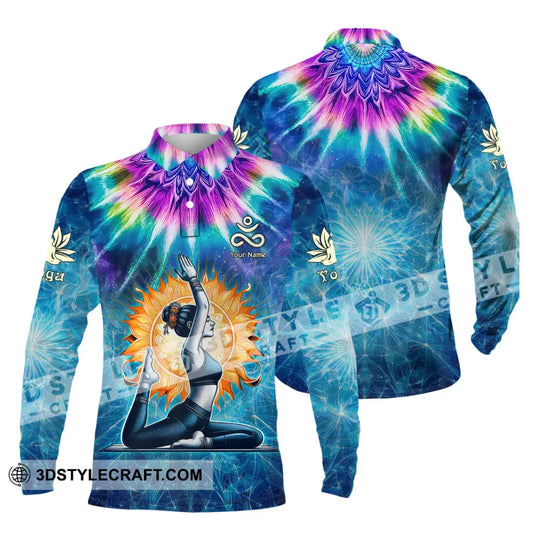 Unisex Shirt - Custom Text Yoga Shirt style option 3
