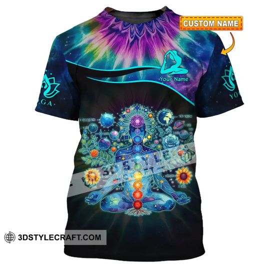Unisex Shirt - Custom Text Yoga Shirt style option 1