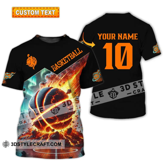 Unisex Shirt - Custom Texts Shirt Basketball style option 1