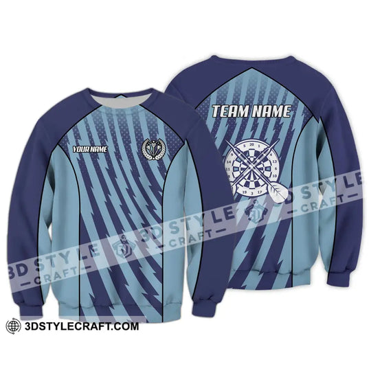 Unisex Shirt - Custom Texts Darts Icon Sport Shirt style option 4