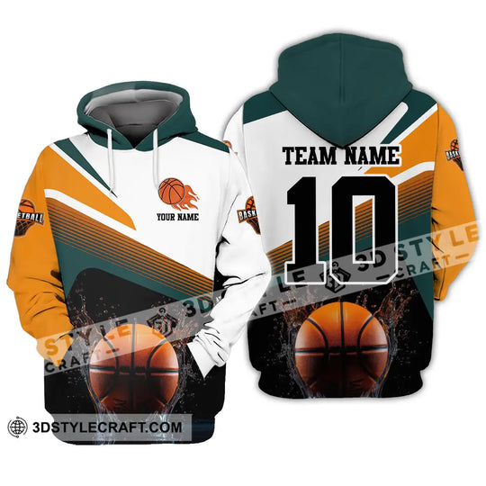 Unisex Shirt - Custom Texts Sport Shirt, Basketball style option 3
