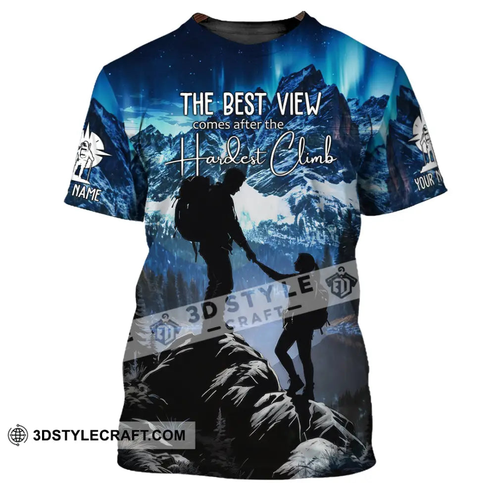 Unisex Shirt - Custom The Best View Comes After The Hardest Climb Sports Shirt T-Shirt / S T-shirt