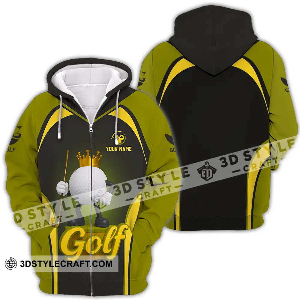 Unisex Shirt - Custom The Golf Shirt Zipper Hoodie / S T-shirt
