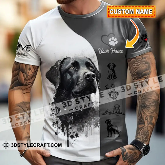 Unisex Shirt - Custom The Labrador 3D Shirt style option 1