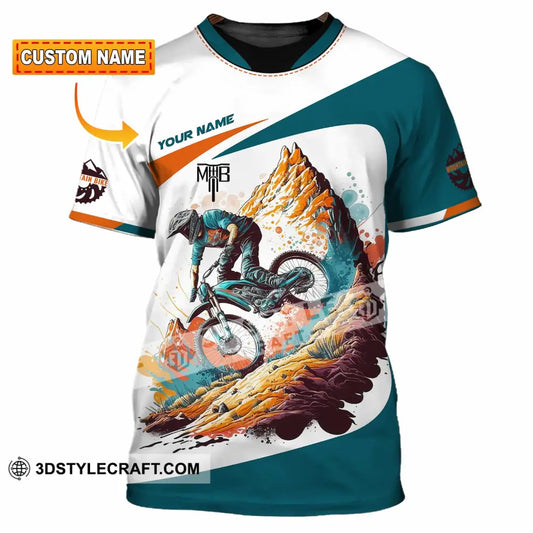 Unisex Shirt - Custom The Mountain Bike MTB Shirt T-shirt
