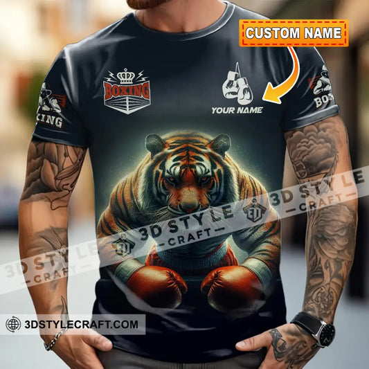 Unisex Shirt - Custom Tiger Boxing Lover Classic Shirt T-shirt
