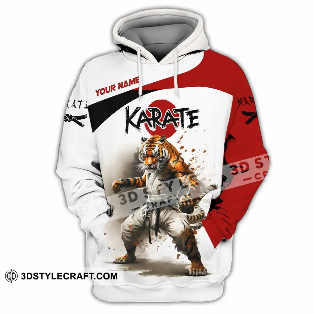 Unisex Shirt - Custom Tiger Karate Shirt Hoodie / S T-shirt
