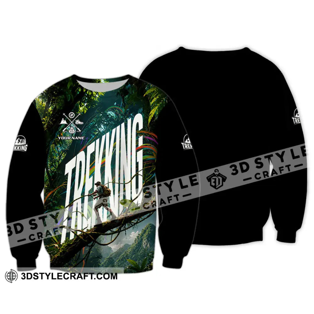 Unisex Shirt - Custom Trekking Shirt - Long Sleeve / S - T-shirt
