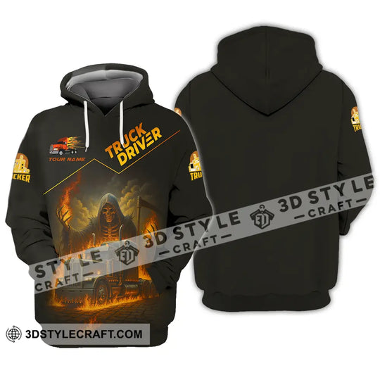 Unisex Shirt - Custom Truck Driver Shirt style option 3