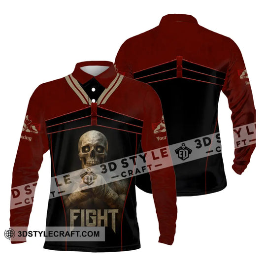 Unisex Shirt - Custom Try Your Hard Fight Man Sport Shirt style option 3
