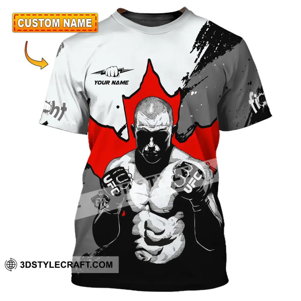 Unisex Shirt - Custom Try Your Hard Fight Man Sport Shirt T-shirt