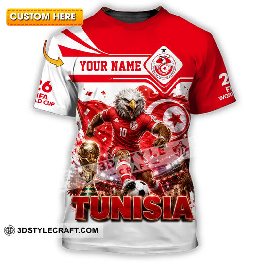 Unisex Shirt - Custom Tunisia World Cup 2026 Shirt style option 1