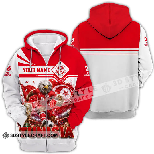 Unisex Shirt - Custom Tunisia World Cup 2026 Shirt style option 3