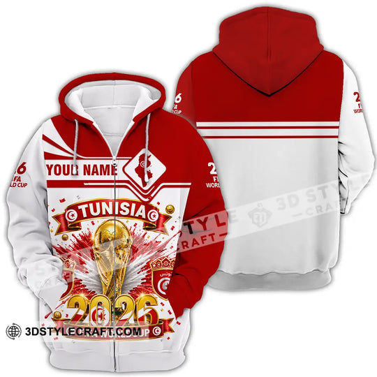 Unisex Shirt - Custom Tunisia Shirt style option 4