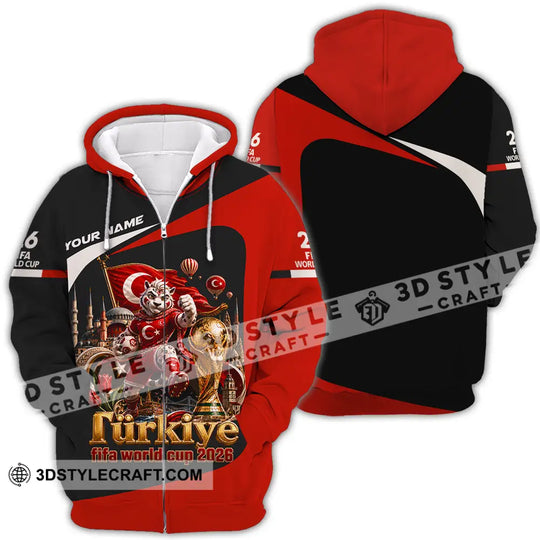 Unisex Shirt - Custom Turkiye World Cup 2026 Shirt style option 4