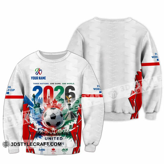 Unisex Shirt - Custom United By Passion World Cup 2026 Shirt style option 3