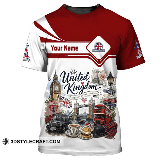 Unisex Shirt - Custom United Kingdom Shirt style option 4