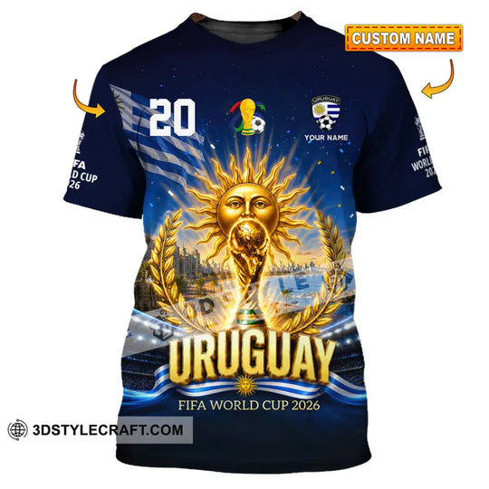Unisex Shirt - Custom Uruguay Shirt style option 1
