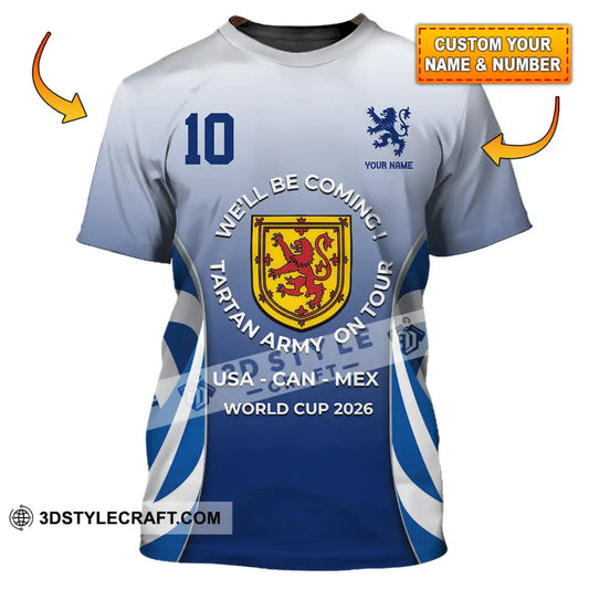 Unisex Shirt - Custom USA CAN MEX World Cup 2026 3D Shirt T-shirt