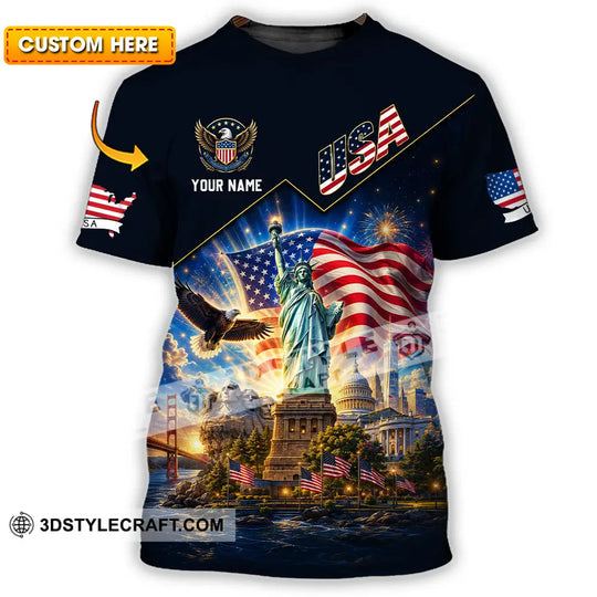 Unisex Shirt - Custom USA Shirt style option 1