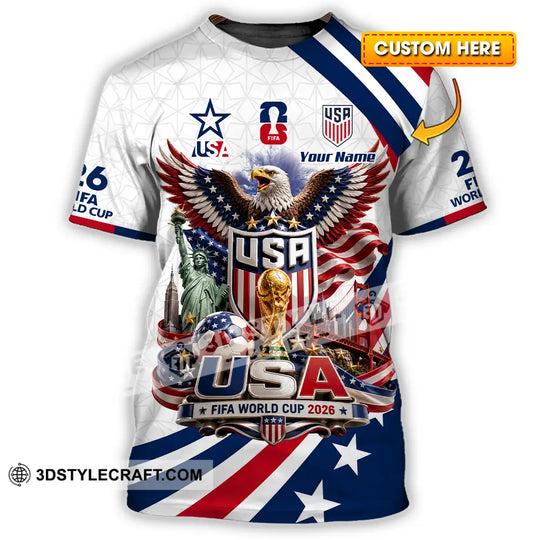 Unisex Shirt - Custom USA World Cup 2026 Shirt style option 1