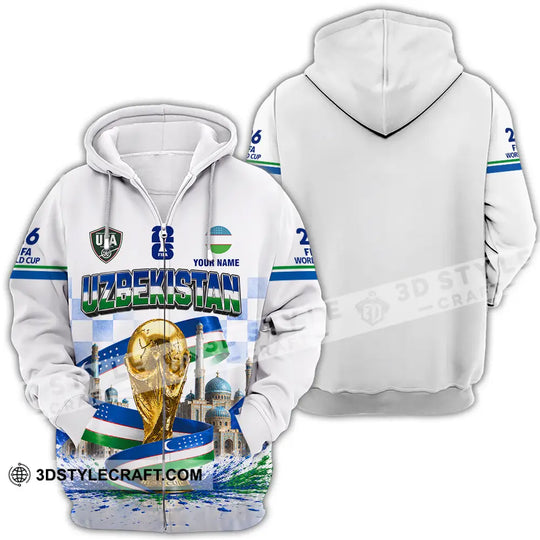 Unisex Shirt - Custom Uzbekistan World Cup 2026 Shirt style option 4