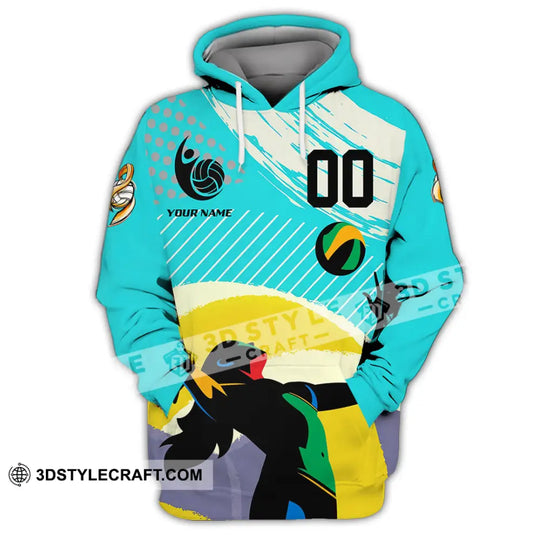 Unisex Shirt - Custom Volleyball 3D Shirt style option 2