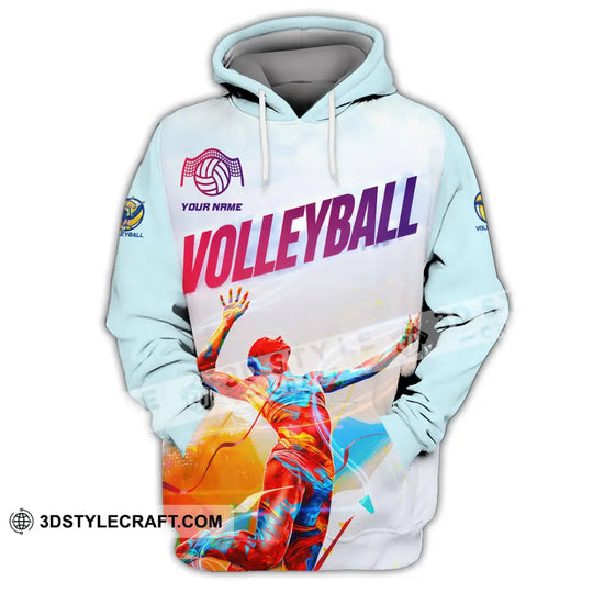 Unisex Shirt - Custom Volleyball 3D Shirt style option 2