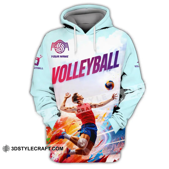 Unisex Shirt - Custom Volleyball 3D Shirt style option 2
