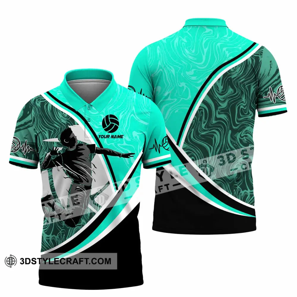 Unisex Shirt - Custom Volleyball 3D Shirt Polo Shirt / S T-shirt