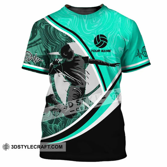 Unisex Shirt - Custom Volleyball 3D Shirt style option 2