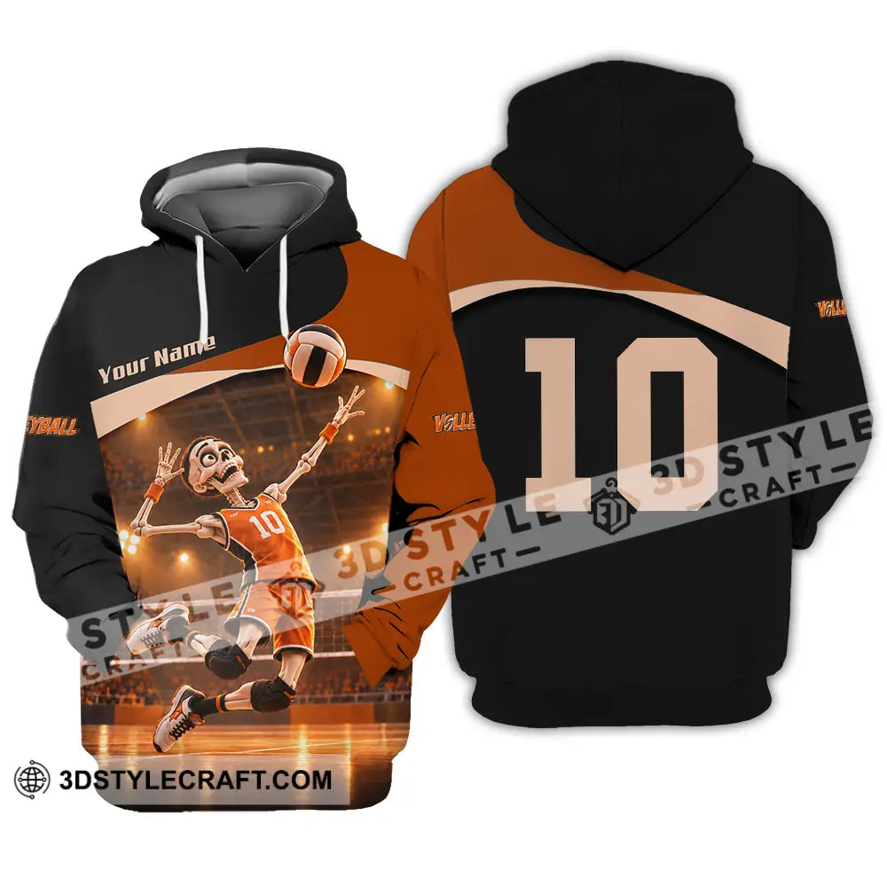 Unisex Shirt - Custom Volleyball Shirt - Hoodie / S - T-shirt